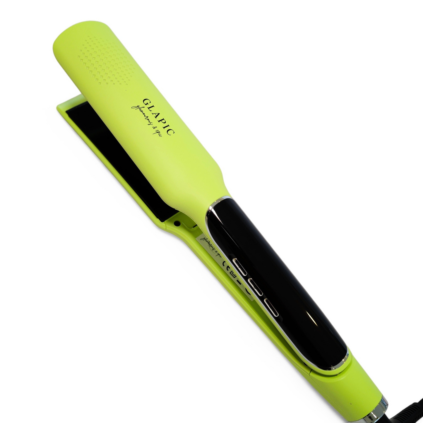 Lime Yellow Large Hair straightener