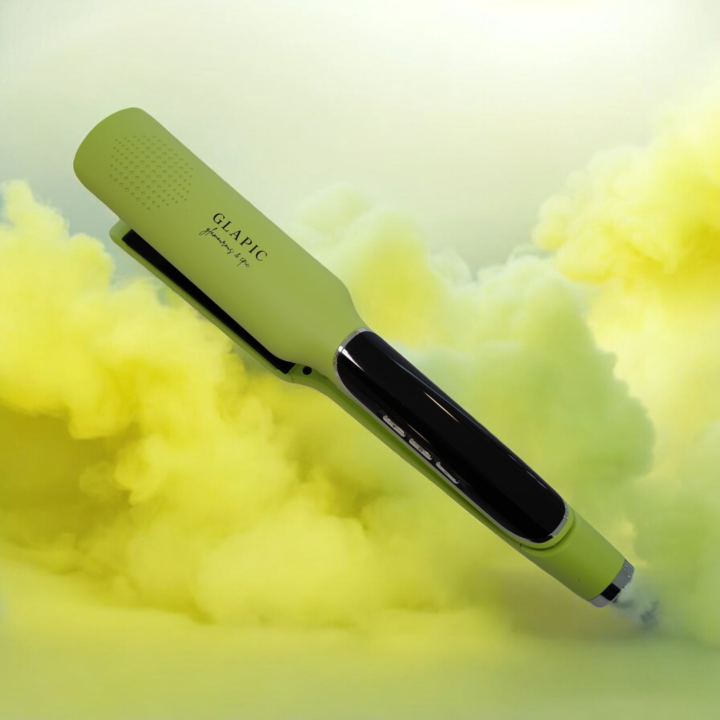 Lime Yellow Large Hair straightener